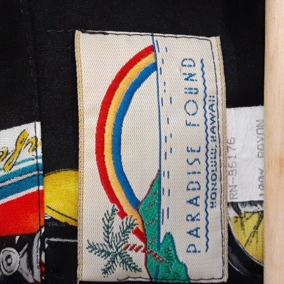 PARADISE FOUND Men's Vintage Shirt 3X - Picture 8 of 10